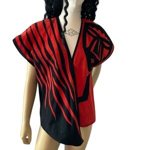 RARE.Vintage Lisandro Sarasola.One of a kind. Suede. Jacket/Vest/Top.